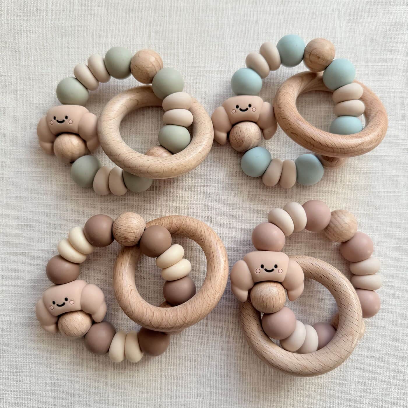 Bijtring | Croissant 2 bijtring croissant