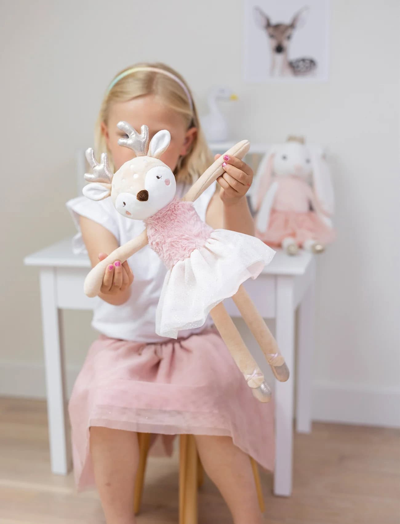 Knuffelpop Hert Ruth 6 knuffelpop hert ruth teddykompaniet