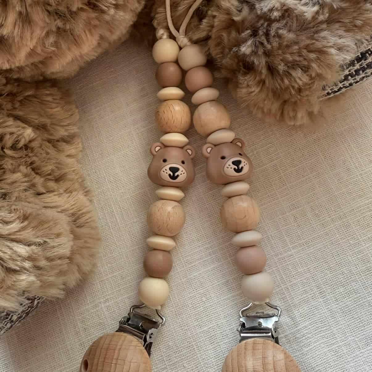 Newborn speenkoord | Beertje 2 newborn speenkoord beertje