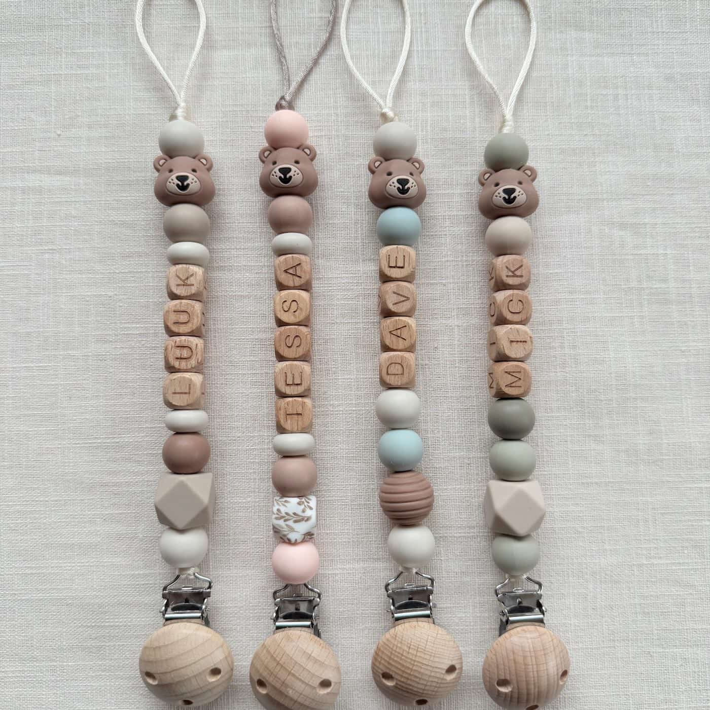 speenkoord met naam beertje