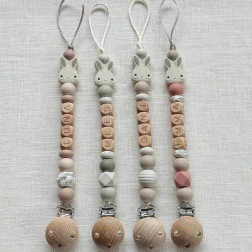 speenkoord met naam konijn