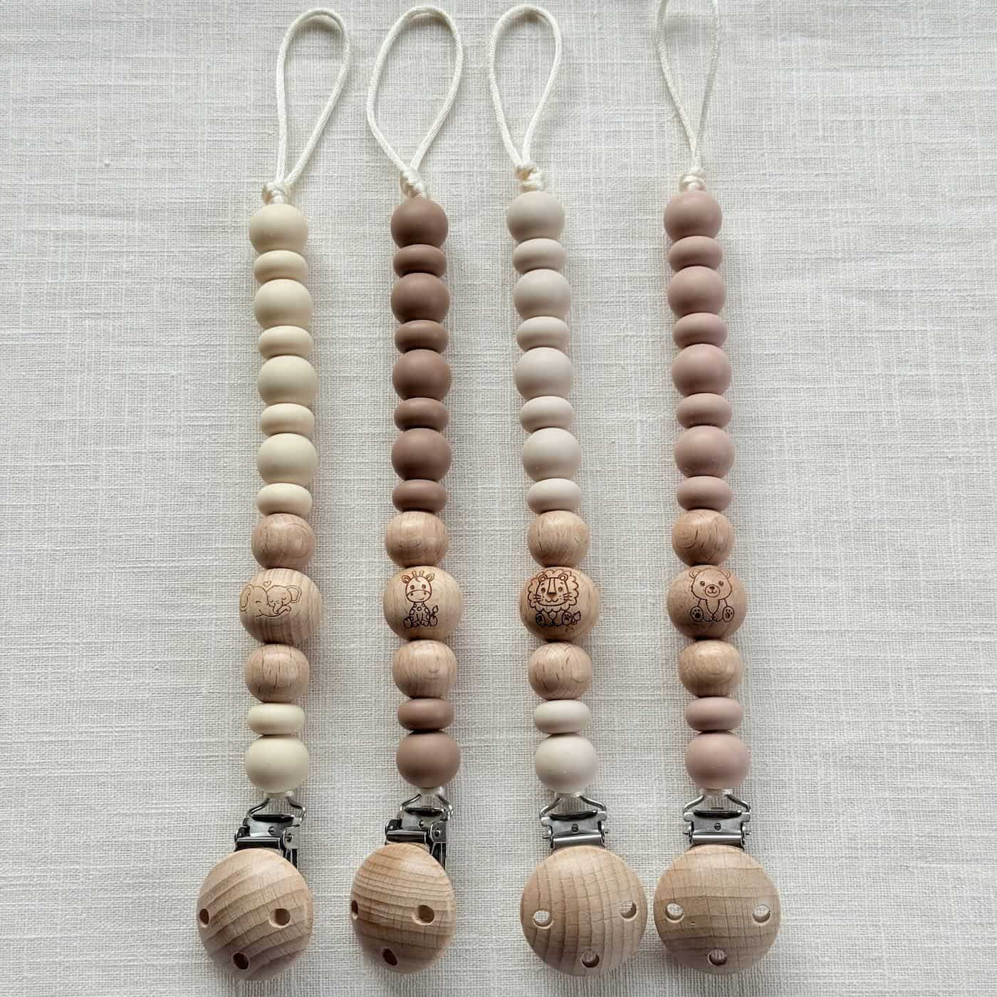 Speenkoorden | Animal 3 speenkoorden animal