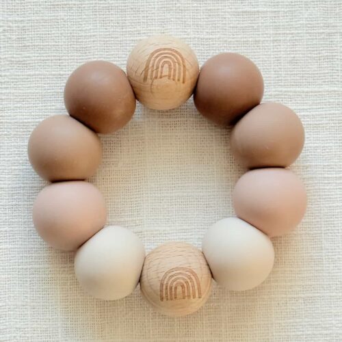 bijtring rainbow bruin