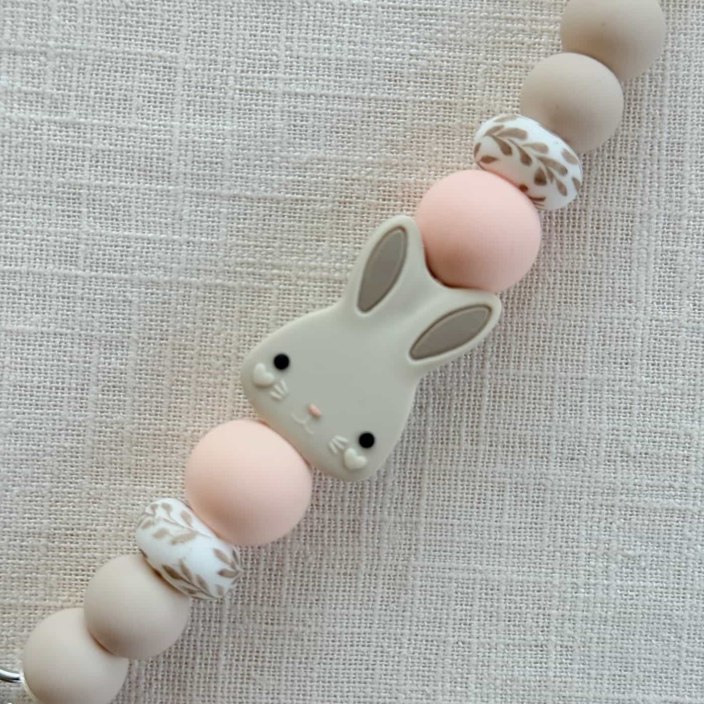 Newborn speenkoord | Konijn 4 newborn speenkoord konijn peach